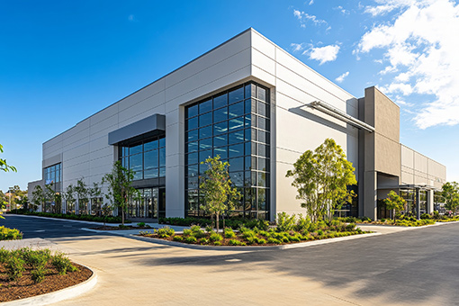 Output of Commercial Exterior Painting Services on a Building in Tampa FL