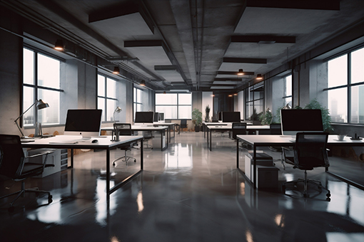 Dull Office in Tampa Florida In Need of Commercial Painting Services
