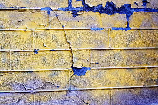 Wall with Outdated Paint In Need of Painters Servicing Commercial Properties in Tampa FL