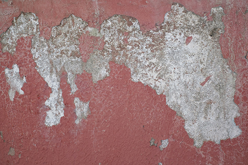 Wall with Chipped Paint In Need of Painters Servicing South Tampa Homes and Businesses