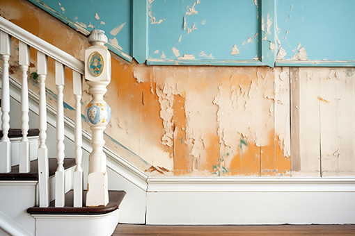 Stairs Area of a Tampa FL Home In Need of Residential Interior Painting Service For a Refreshed Look