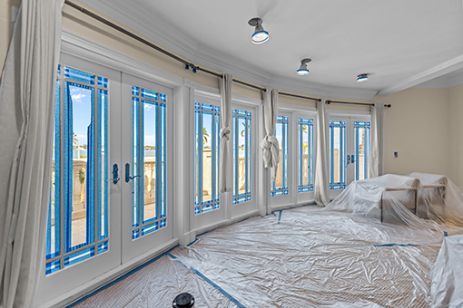 Preparation Work Before Tampa Painter Starts Commercial Interior Painting Services