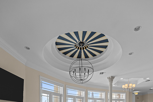 Ceiling of a Tampa Homeowner After Availing Popcorn Ceiling Removal Services
